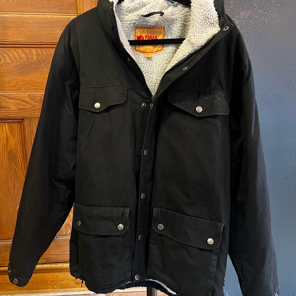 Fjallraven Black Men's Jacket